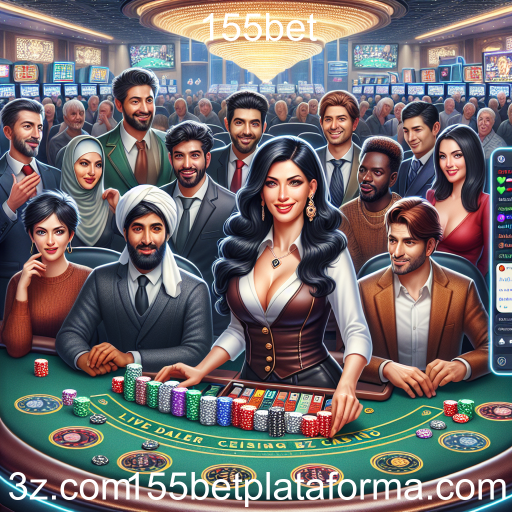Jogue ao Vivo: A Experiência Interativa da 155bet